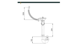 Мойка для кухни Sink Quality Ferrum IK 40 40x50x19,5 с переливом наногранит парча FER.B.1K40.X