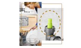 Мийка для кухні Sink Quality Ferrum IK 40 40x50x19,5 з переливом нанограніт чорний FER.C.1K40.X