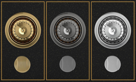 Мийка для кухні Sink Quality Ferrum IK 40 40x50x19,5 з переливом нанограніт чорний FER.C.1K40.X