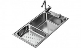 Мийка для кухні Teka Bahia 1B Plus 86х50 см нержавіюча сталь 12127001