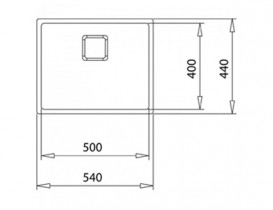Мойка для кухни Teka FlexLinea RS15 50.40 врезная 1 чаша нержавеющая сталь 115000012