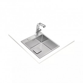 Мойка для кухни Teka ForLinea RS15 40.40 AUTO 44×50 см без крыла нерж. сталь полированная 115000019