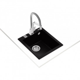 Мойка для кухни Teka Forsquare 34.40 TG 41х50 см тегранит черный 115230010
