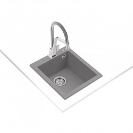 Мийка для кухні Teka Forsquare 34.40 TG 41х50 см теграніт сірий 115230011