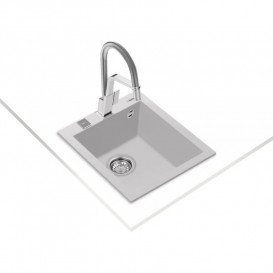 Мойка для кухни Teka Forsquare 34.40 TG 41х50 см тегранит белый 115230014
