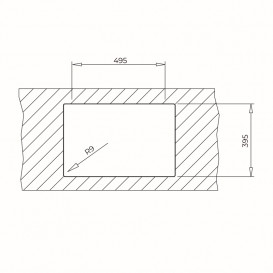 Мийка для кухні Teka Radea R10 50.40 M-TG 55.6х45.6 см теграніт графіт 115230052