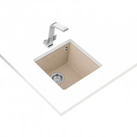 Мойка для кухни Teka Square 40.40 TG 44х44 см под столешницу тегранит светло бежевый 115230027