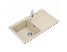Мойка для кухни Teka Stone 50 B-TG 1B 1D 86х51 см врезная тегранит песочный 115330016