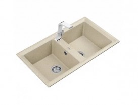 Мийка для кухні Teka Stone 90 B-TG 2B 86х51 см врізна теграніт пісочний 115260002