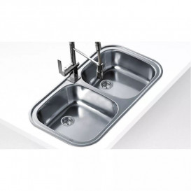 Мийка для кухні Teka STYLO 2B 83×48.5 см нержавіюча сталь мікротекстура 11107038