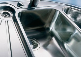 Мийка для кухні кутова BLANCO DELTA-IF нержавіюча сталь клапан-автомат дзеркальна поліровка 523667