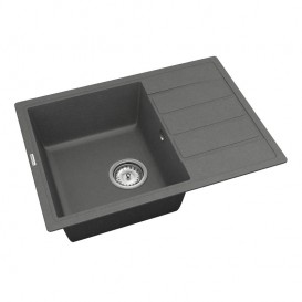 Мойка для кухни Vankor Easy 61х43,5 см кварц серый Easy EMP 02.62 Gray