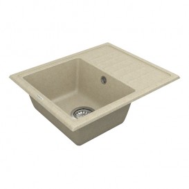 Мийка для кухні Vankor Lira 55х45 см кварц бежевий Lira LMP 02.55 Beige