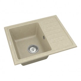 Мийка для кухні Vankor Lira 55х45 см кварц бежевий Lira LMP 02.55 Beige
