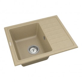 Мийка для кухні Vankor Lira 55х45 см кварц сафарі Lira LMP 02.55 Safari