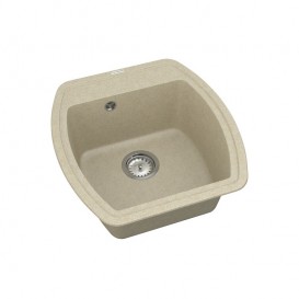 Мийка для кухні Vankor Norton 48х50,5 см кварц бежевий Norton NMP 01.48 Beige