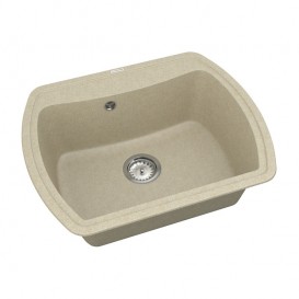 Мийка для кухні Vankor Norton 62,5х50,5 см кварц бежевий Norton NMP 01.63 Beige