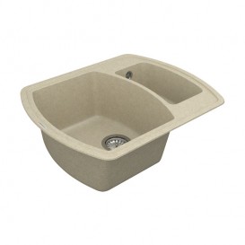 Мийка для кухні Vankor Norton 62,5х50 см кварц бежевий Norton NMP 03.63 Beige