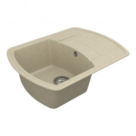 Мийка для кухні Vankor Norton 67х50 см кварц бежевий Norton NMP 02.67 Beige