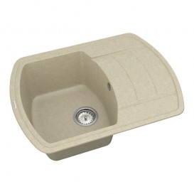 Мийка для кухні Vankor Norton 67х50 см кварц бежевий Norton NMP 02.67 Beige