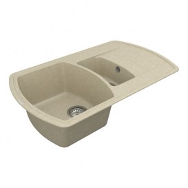 Мийка для кухні Vankor Norton 85,5х50 см кварц бежевий Norton NMP 04.86 Beige