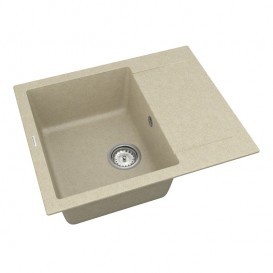 Мойка для кухни Vankor Orman 58,5х48 см кварц бежевый Orman OMP 02.61 Beige