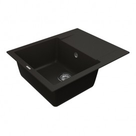 Мойка для кухни Vankor Orman 58,5х48 см кварц черный Orman OMP 02.61 Black