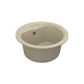 Мойка для кухни Vankor Polo Ø44 см кварц бежевый Polo PMR 01.45 Beige