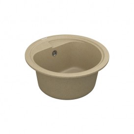 Мойка для кухни Vankor Polo Ø44 см кварц сафари Polo PMR 01.45 Safari
