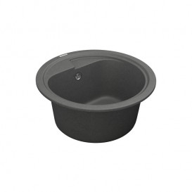 Мойка для кухни Vankor Polo Ø44 см кварц серый Polo PMR 01.45 Gray