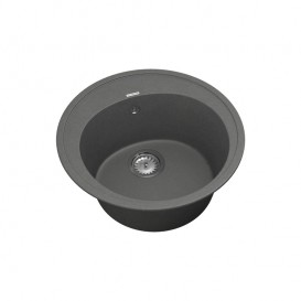Мойка для кухни Vankor Sity Ø49,5 см кварц серый Sity SMR 01.50 Gray