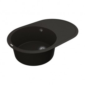 Мойка для кухни Vankor Sity 76,5х50 см кварц черный Sity SMO 02.78 Black