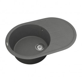 Мойка для кухни Vankor Sity 76,5х50 см кварц серый Sity SMO 02.78 Gray