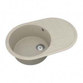 Мийка для кухні Vankor Sity 76,5х50 см кварц терра Sity SMO 02.78 Terra