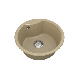 Мойка для кухни Vankor Vena Ø47,5 см кварц сафари Vena VMR 01.48 Safari