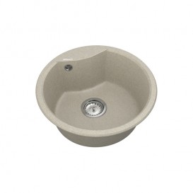 Мойка для кухни Vankor Vena Ø47,5 см кварц терра Vena VMR 01.48 Terra