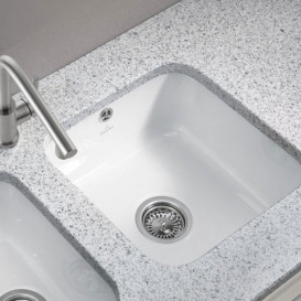 Мийка для кухні Villeroy & Boch Cisterna 50 44,5х44,5 см під стільницю кераміка white alpin 670301R1