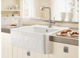 Мойка для кухни Villeroy & Boch Single-bowl sink 59,5х63 см керамика white pearl 632062KT