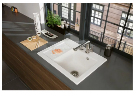 Мийка для кухні Villeroy & Boch Subway 45 Compact 65х51 см чаша справа кераміка snow white 331302KG