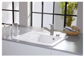 Мийка для кухні Villeroy & Boch Subway 45 Compact 65х51 см чаша справа кераміка snow white 331302KG