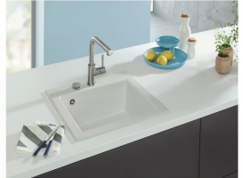 Мийка для кухні Villeroy & Boch Subway 50 S 52,5х51 см кераміка steam 331502SM