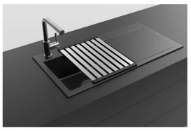 Мойка для кухни Villeroy & Boch Subway Style 50 90х51 см чаша слева керамика ebony 335201S5