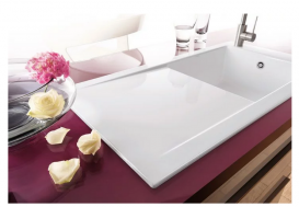 Мойка для кухни Villeroy & Boch Timeline 60 100х51 см керамика white alpin 679002R1