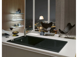 Мийка для кухні Villeroy & Boch Timeline 60 100х51 см кераміка сhromit 679002J0