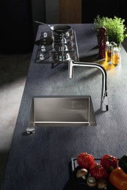 Мийка для кухні вбудована Hansgrohe S71 S711-F450 нержавіюча сталь 43301800