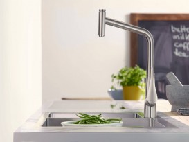 Мийка для кухні вбудована Hansgrohe S71 S711-F655 нержавіюча сталь 43309800