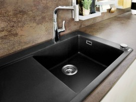 Мийка для кухні вбудована Hansgrohe S51 S514-F450 SilicaTec сірий бетон 43314380
