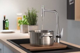 Мойка для кухни встраиваемая Hansgrohe S51 S510-F770 SilicaTec серый камень 43316290