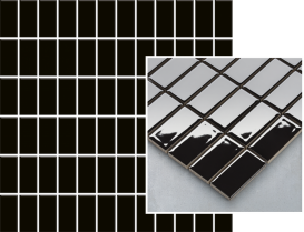 Мозаїка Paradyz Altea Nero K.2,3X4,8 глянсова 29,8х29,8 см M-P-298X298-1-ALTE.NE24-2