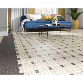 Мозаїка Paradyz Modernizm Grys Prasowana K.3,6X4,4 Mix A 30,86x30,86 см M-P-309X309-1-MODM.GRMXA